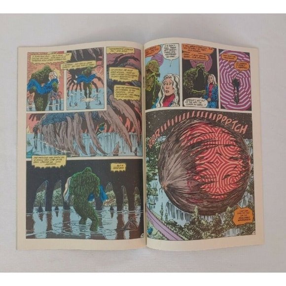 DC Comics Swamp Thing Issues #73 and #74 1988 New Format By Rick Veitch - Picture 10 of 10